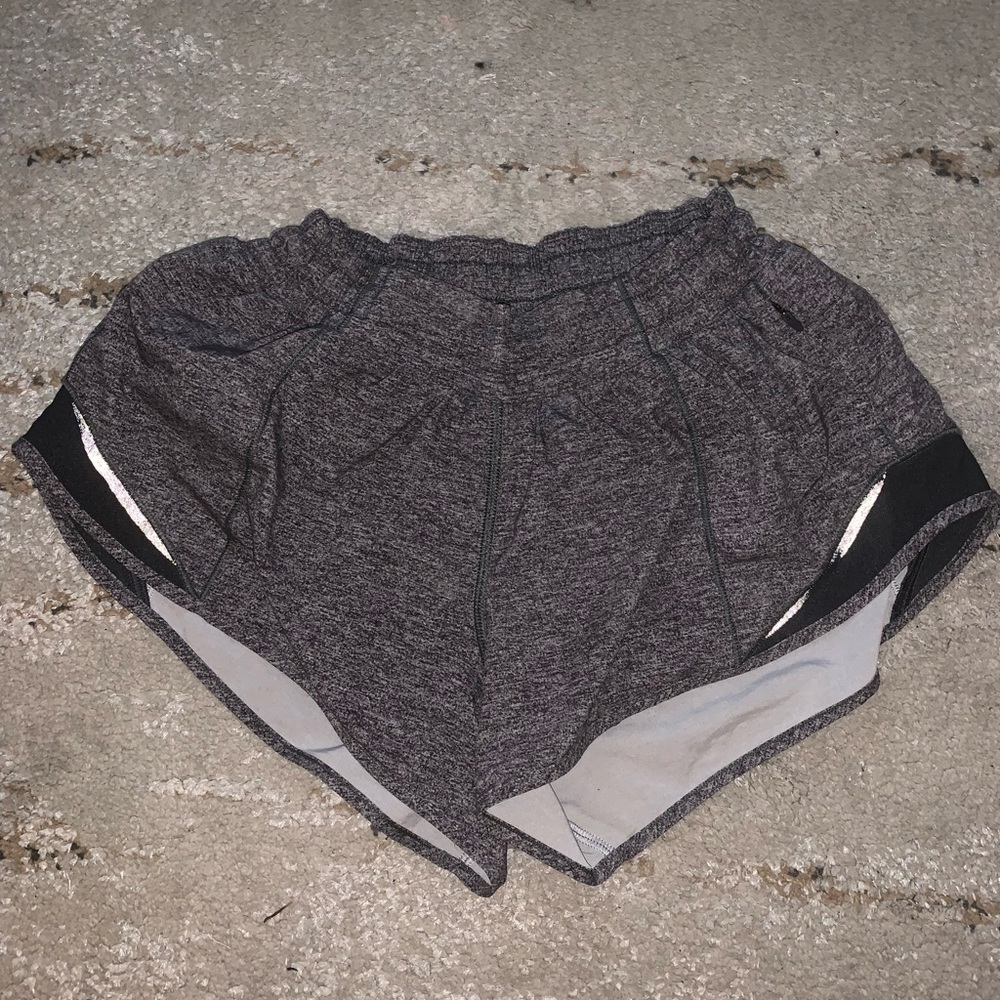 Grey lululemon shorts